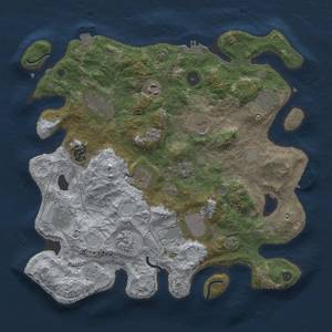 Thumbnail Rust Map: Procedural Map, Size: 3700, Seed: 824135079, 18 Monuments