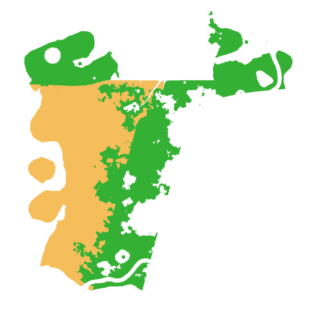 Biome Rust Map: Procedural Map, Size: 3500, Seed: 655281880