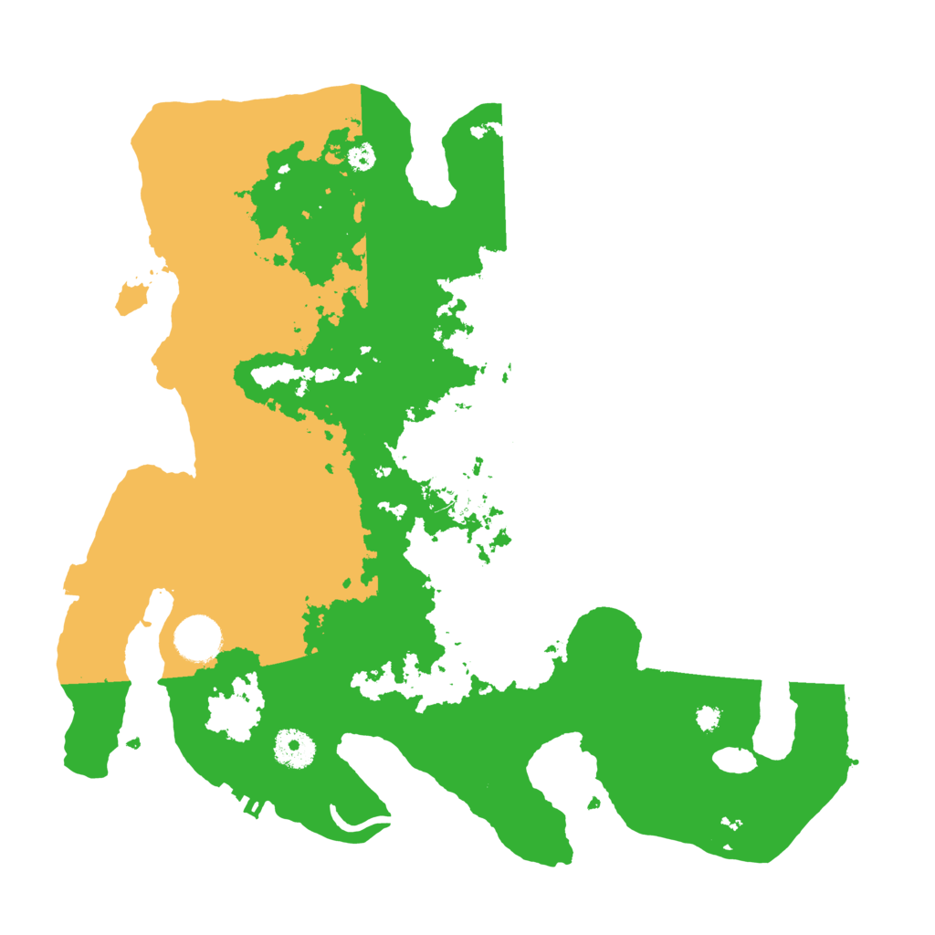 Biome Rust Map: Procedural Map, Size: 3500, Seed: 1427735671