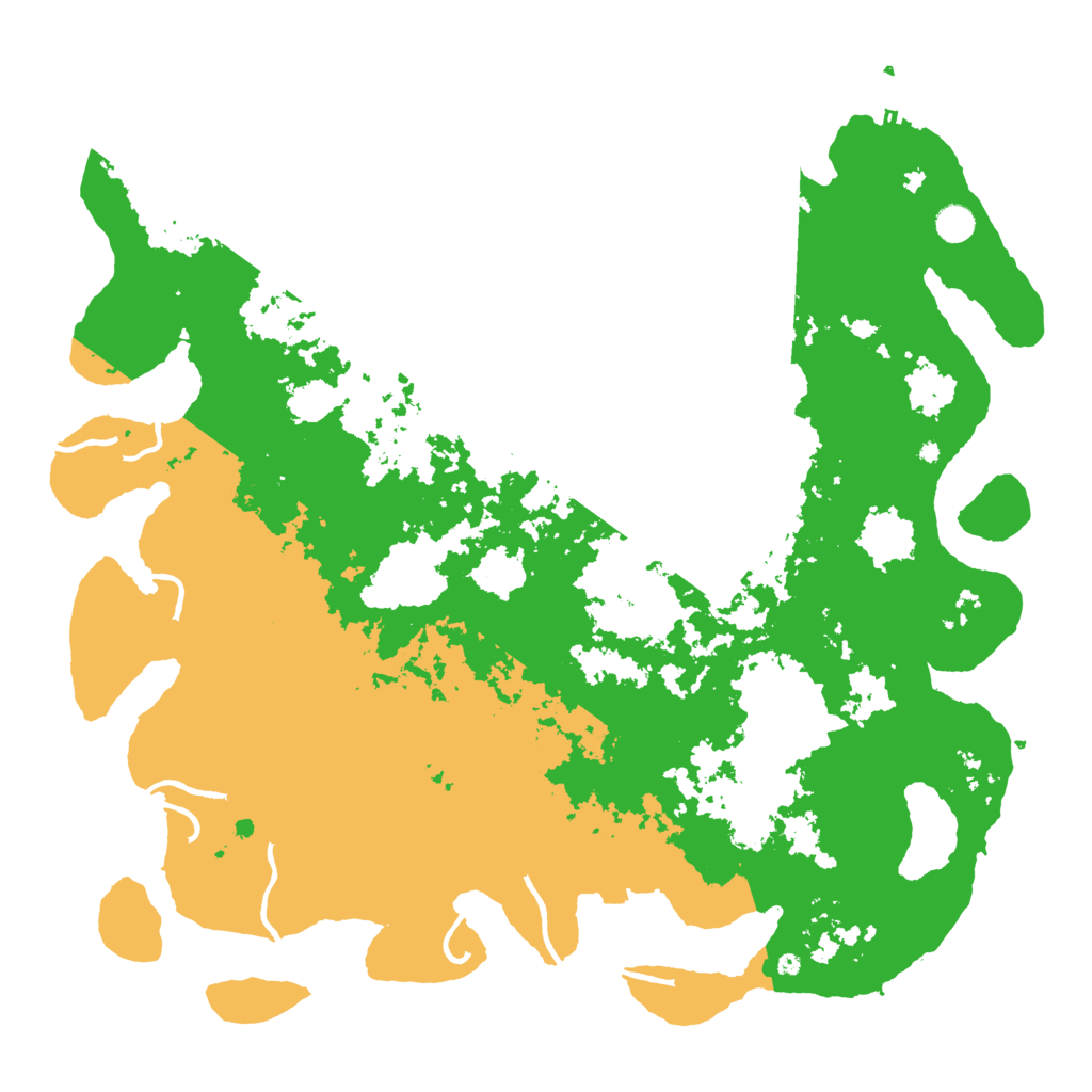 Biome Rust Map: Procedural Map, Size: 5000, Seed: 25768764