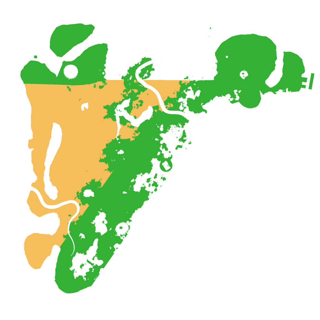 Biome Rust Map: Procedural Map, Size: 4000, Seed: 214217343
