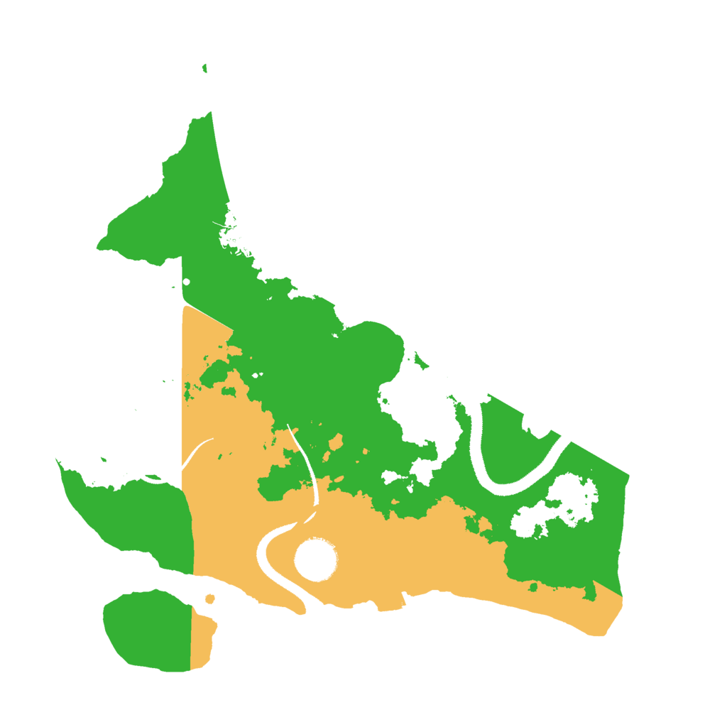 Biome Rust Map: Procedural Map, Size: 3000, Seed: 1976473457