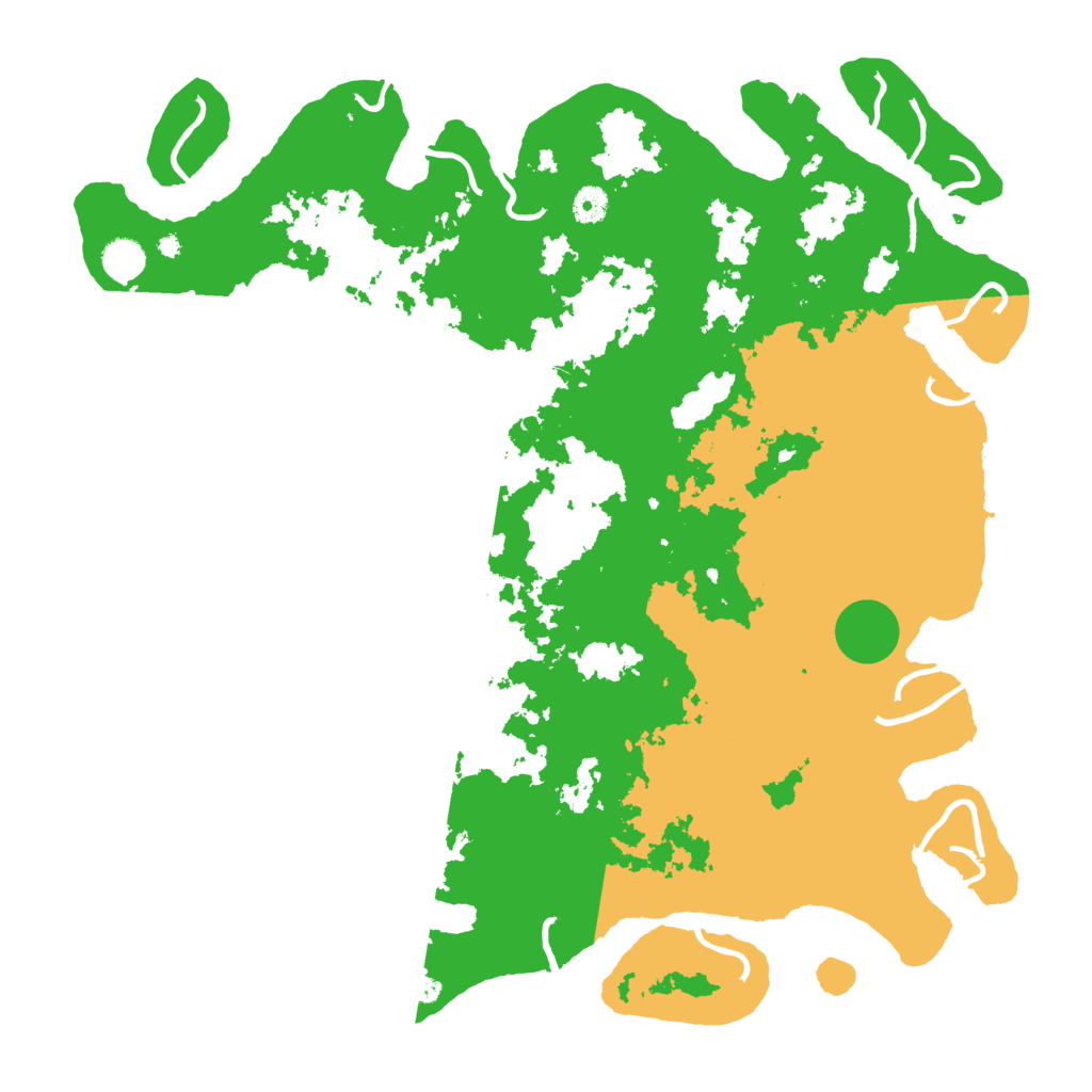 Biome Rust Map: Procedural Map, Size: 4500, Seed: 512153507