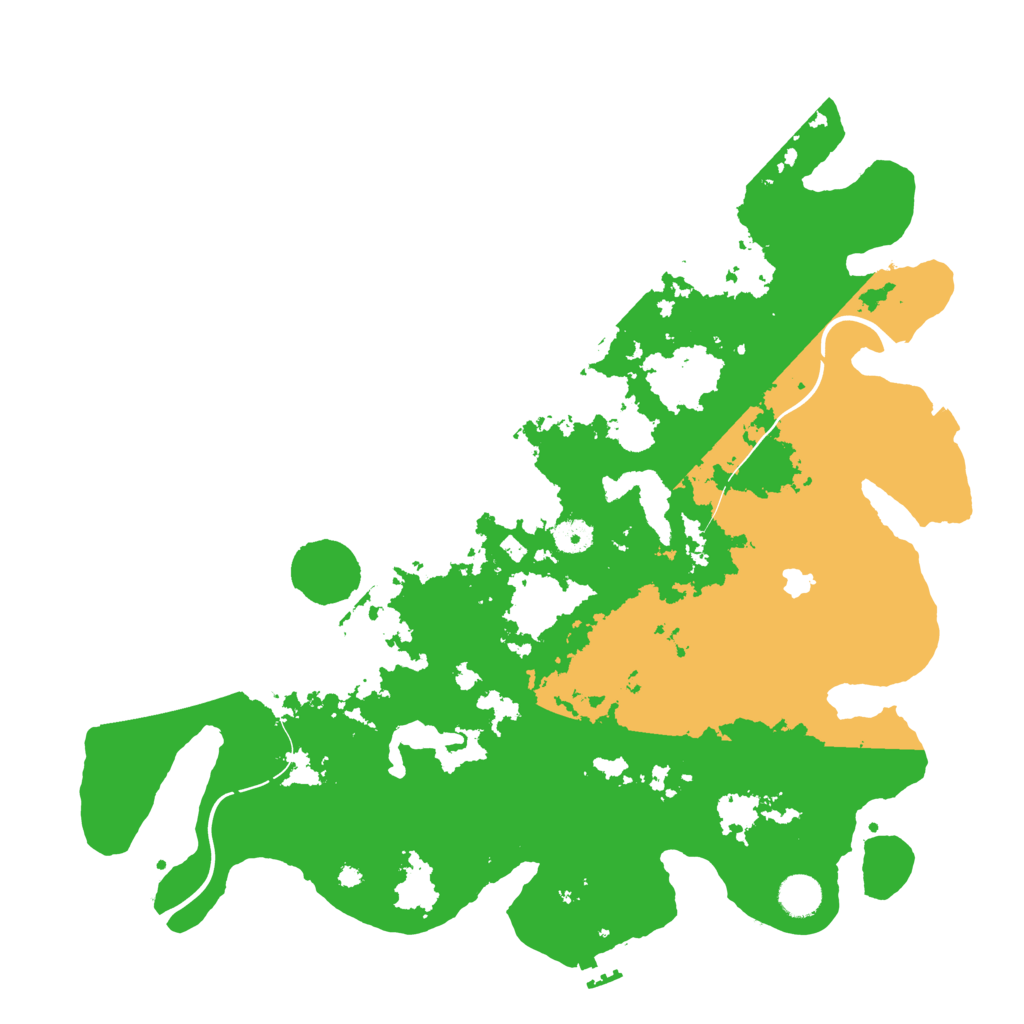 Biome Rust Map: Procedural Map, Size: 4250, Seed: 83061426
