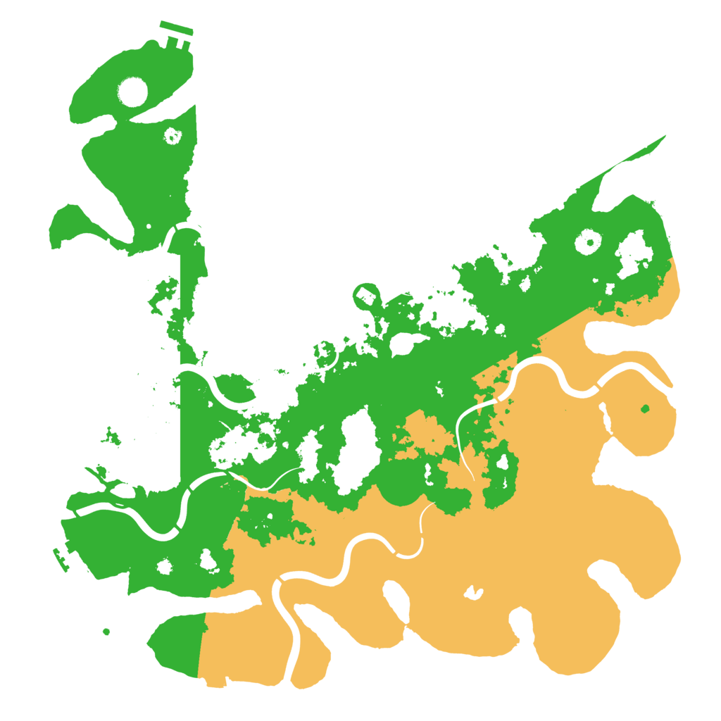 Biome Rust Map: Procedural Map, Size: 4250, Seed: 2004507775