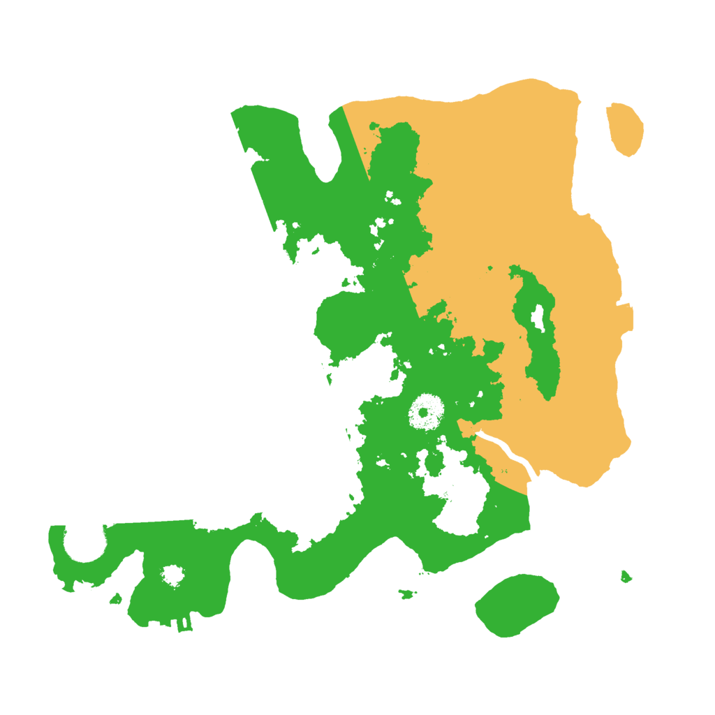 Biome Rust Map: Procedural Map, Size: 3000, Seed: 354959270