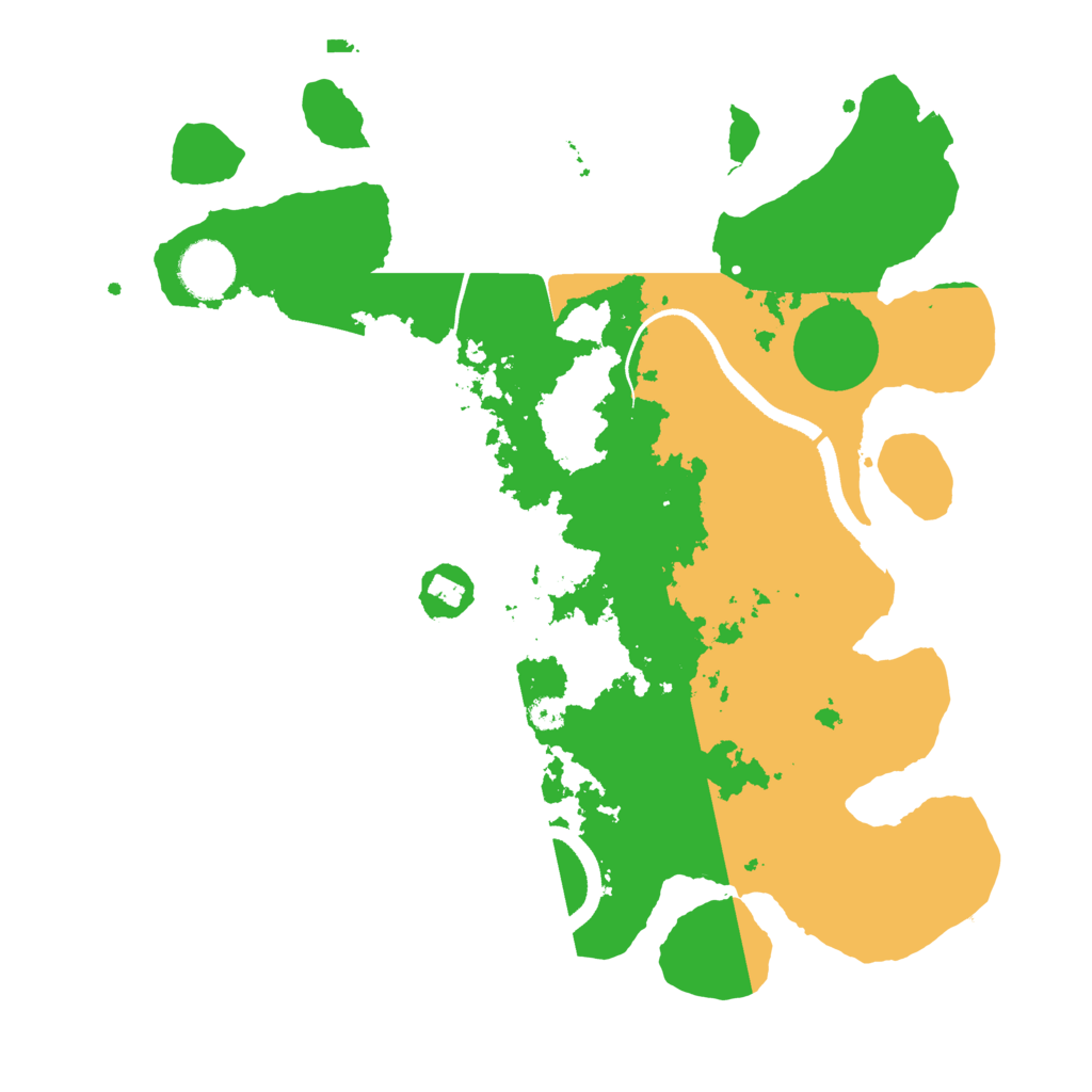 Biome Rust Map: Procedural Map, Size: 3400, Seed: 20198647