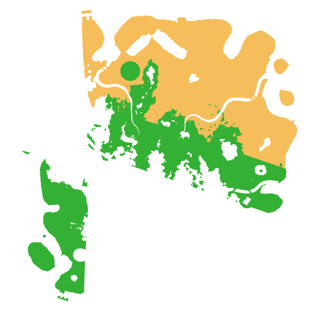 Biome Rust Map: Procedural Map, Size: 4250, Seed: 1699343738