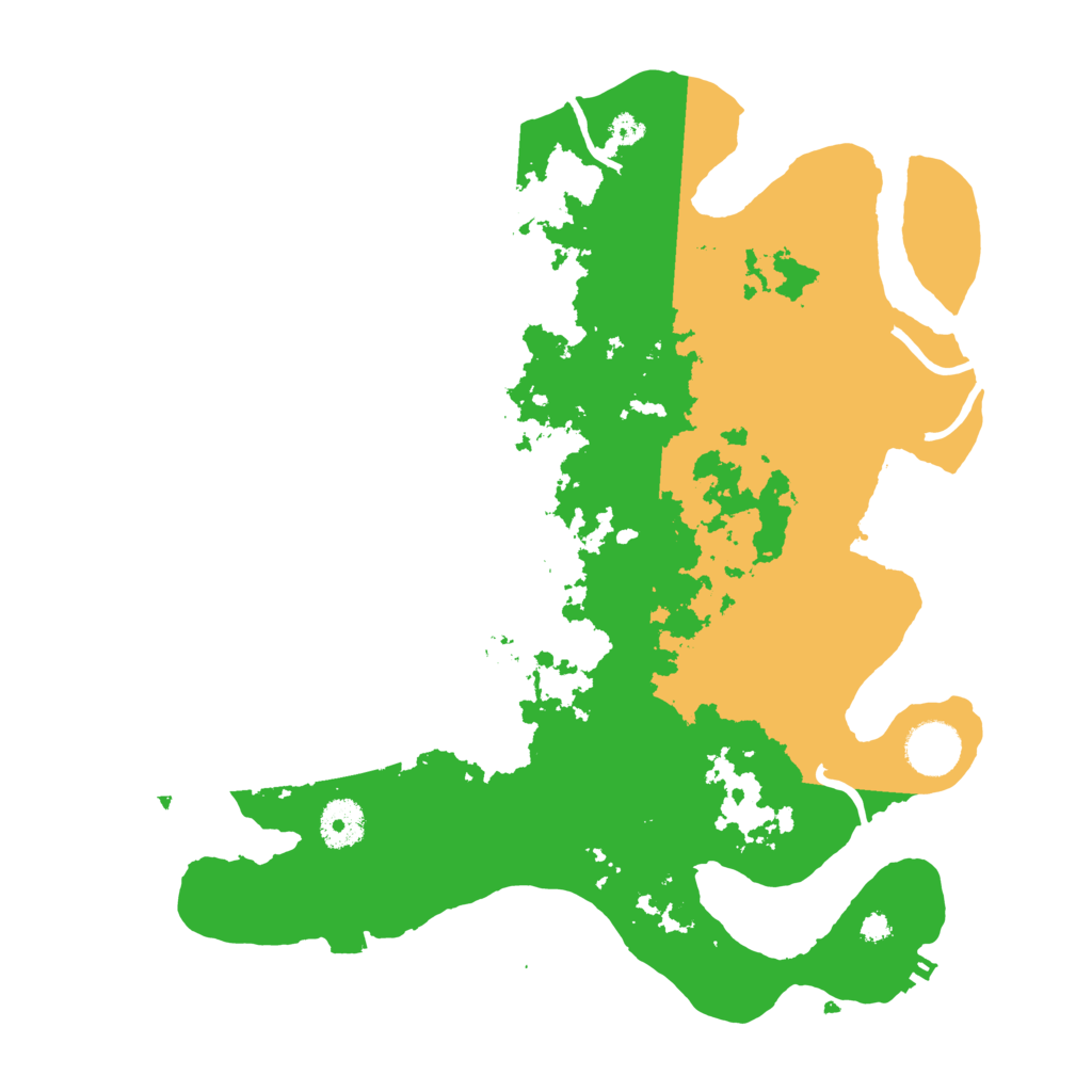 Biome Rust Map: Procedural Map, Size: 3500, Seed: 316022023