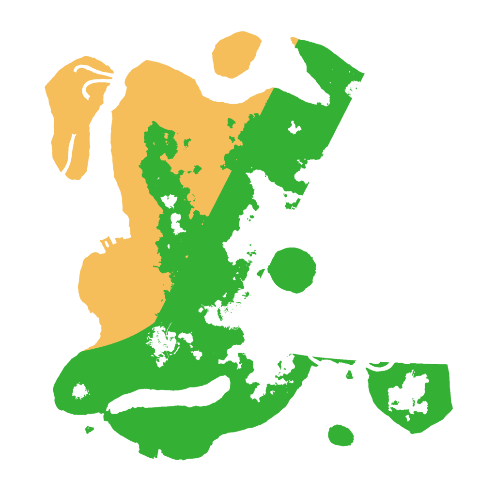 Biome Rust Map: Procedural Map, Size: 3000, Seed: 1570456577