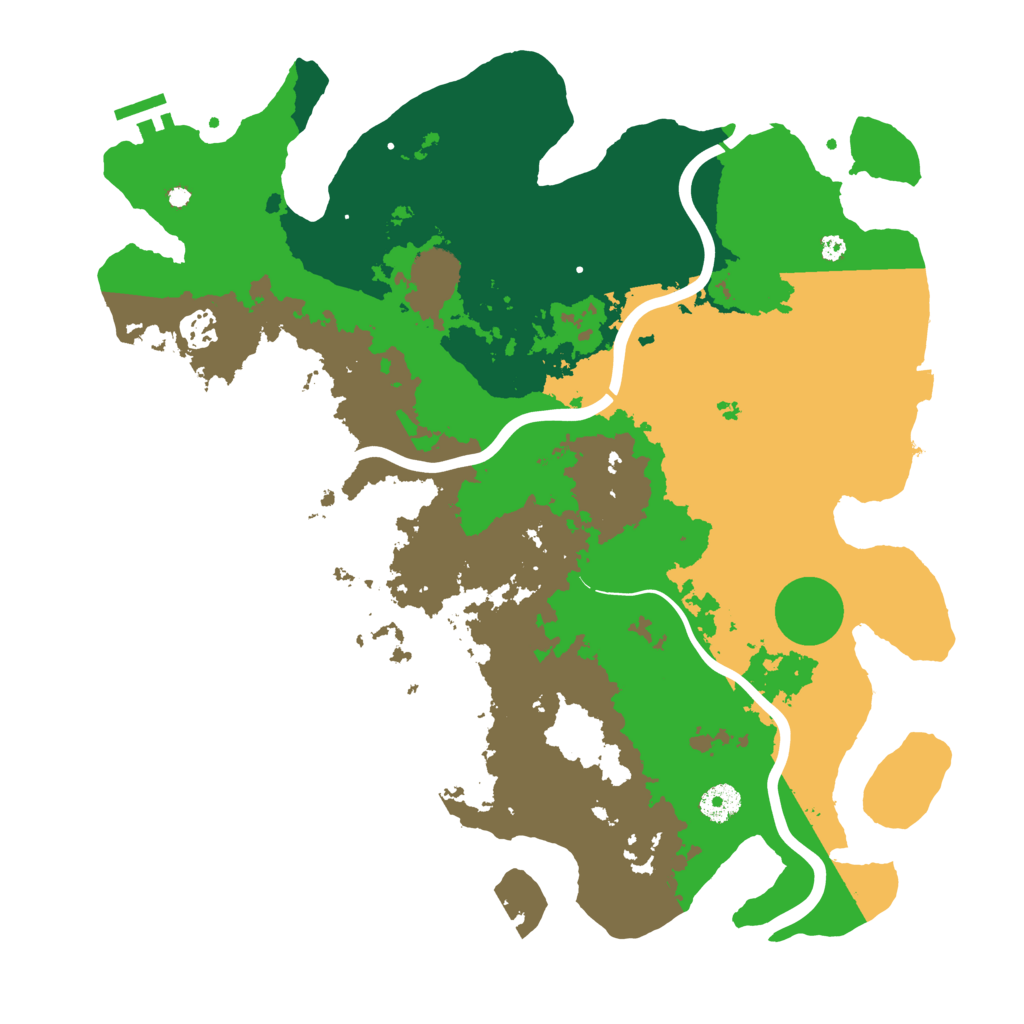 Biome Rust Map: Procedural Map, Size: 3939, Seed: 139139