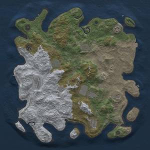 Thumbnail Rust Map: Procedural Map, Size: 3939, Seed: 139139, 17 Monuments