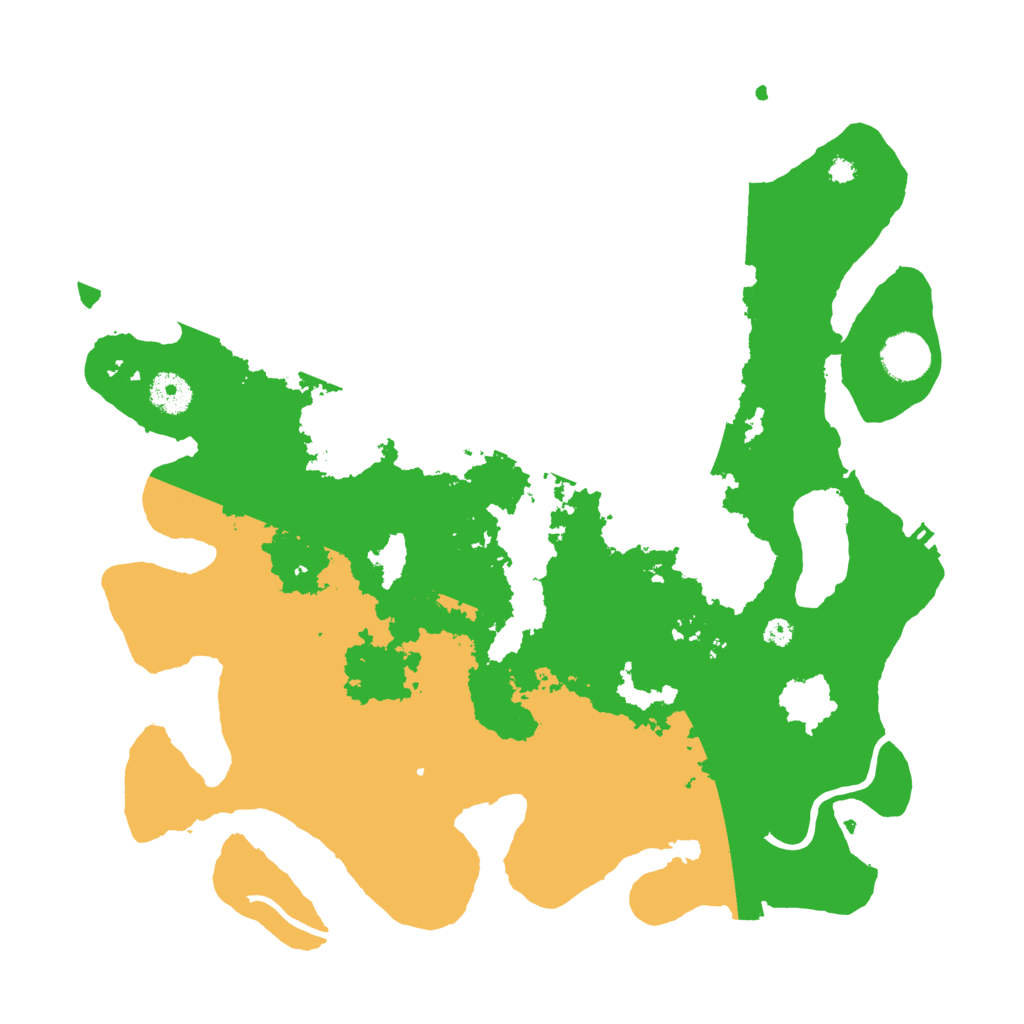 Biome Rust Map: Procedural Map, Size: 3750, Seed: 66797