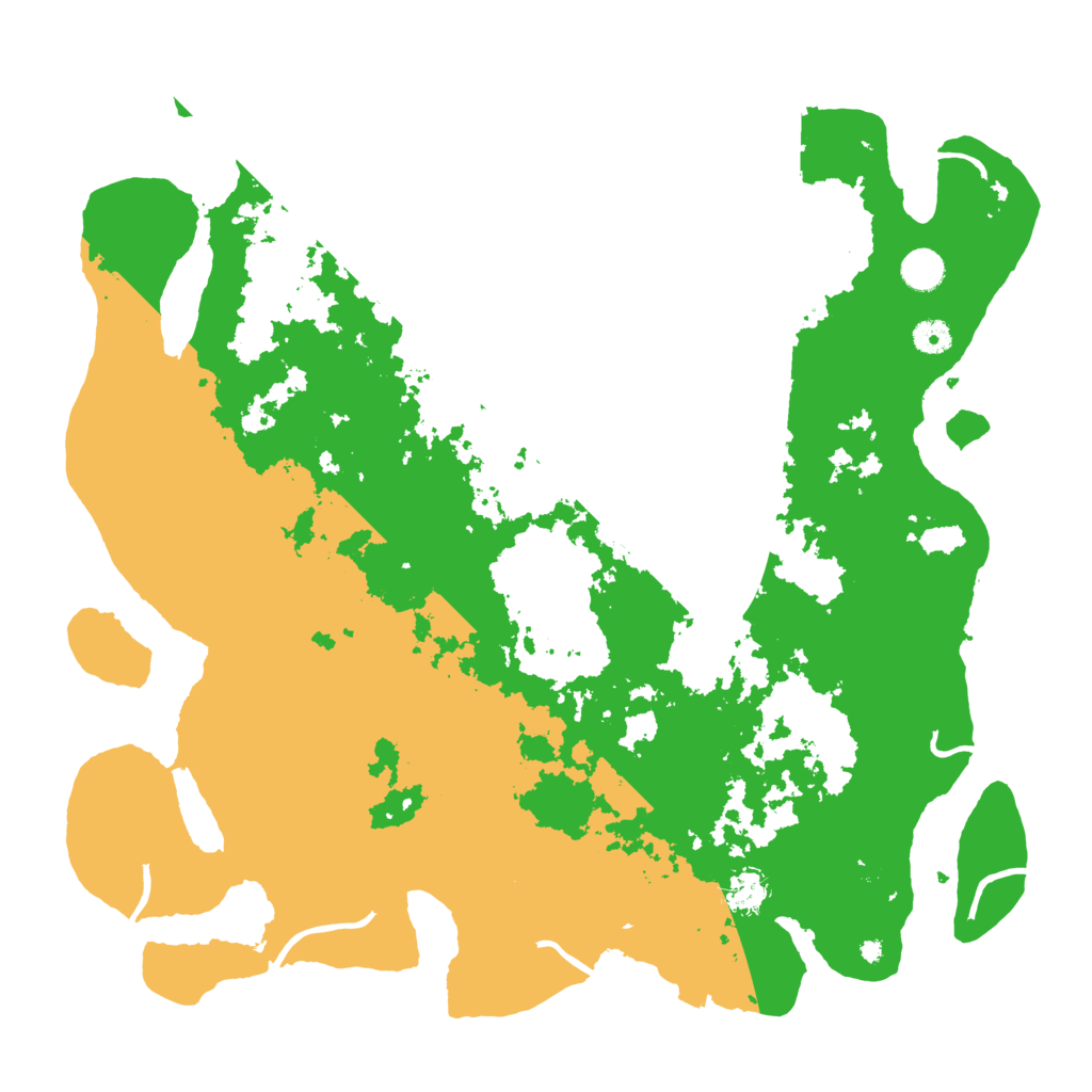 Biome Rust Map: Procedural Map, Size: 4500, Seed: 1172081620