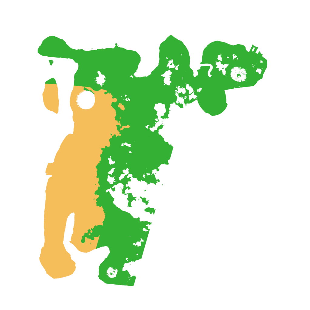 Biome Rust Map: Procedural Map, Size: 3000, Seed: 1093501631