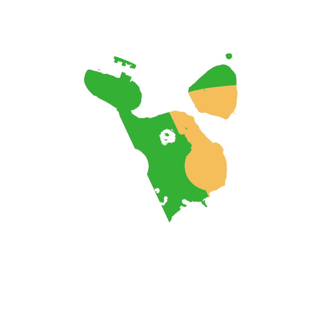 Biome Rust Map: Procedural Map, Size: 2000, Seed: 3456712