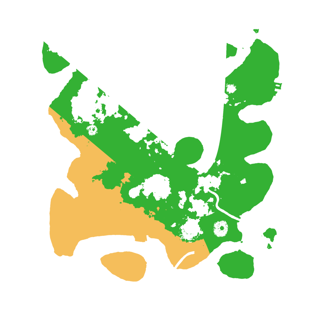 Biome Rust Map: Procedural Map, Size: 3000, Seed: 455