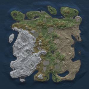 Thumbnail Rust Map: Procedural Map, Size: 3750, Seed: 373602, 18 Monuments