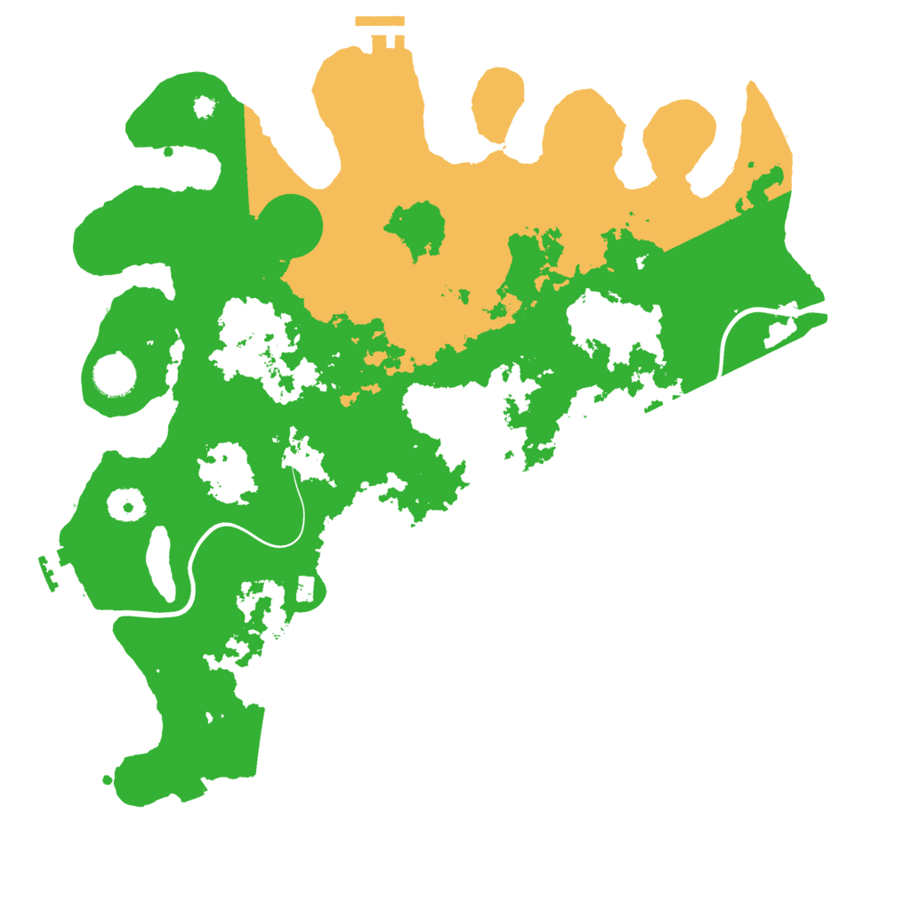 Biome Rust Map: Procedural Map, Size: 3750, Seed: 572405728