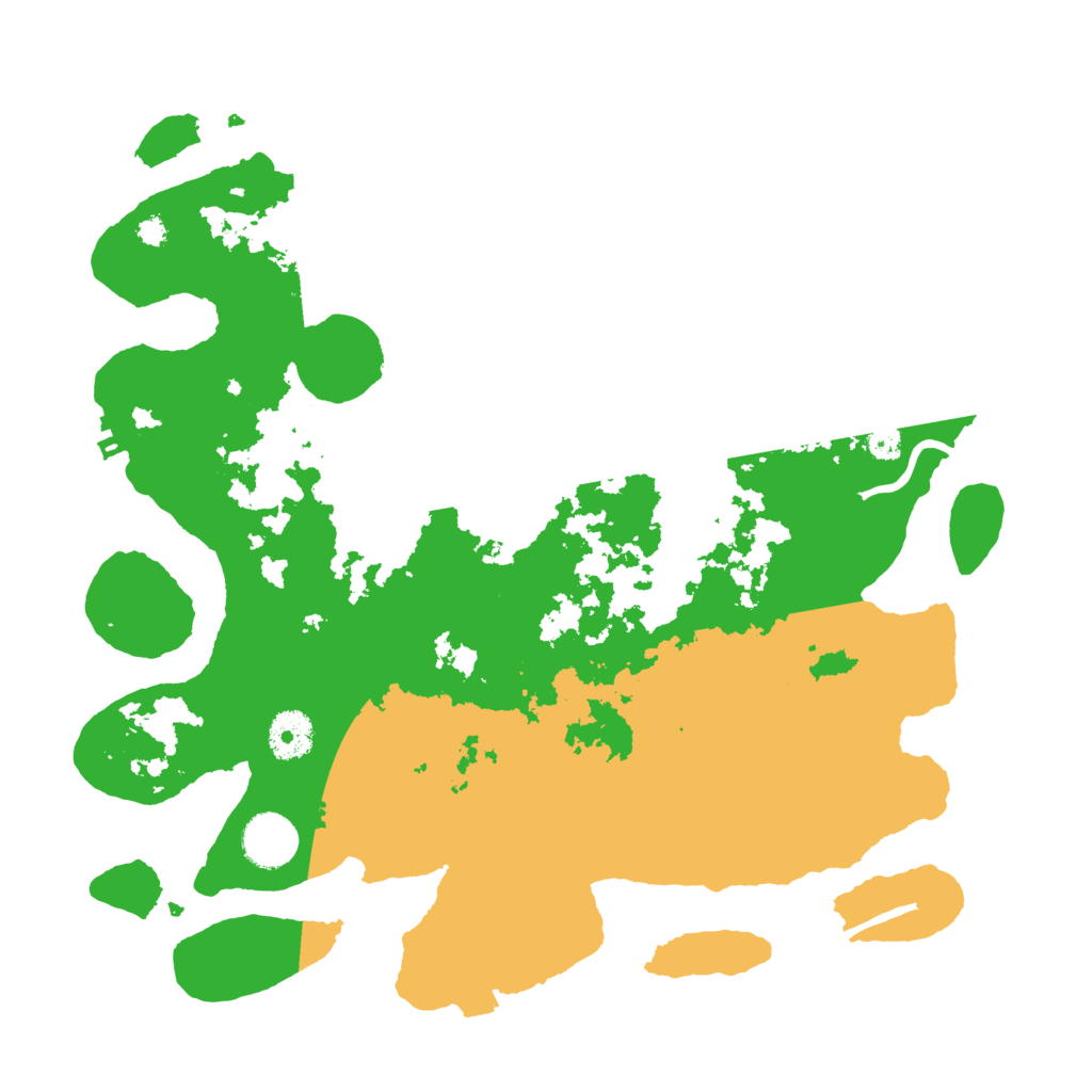 Biome Rust Map: Procedural Map, Size: 3500, Seed: 1210091672