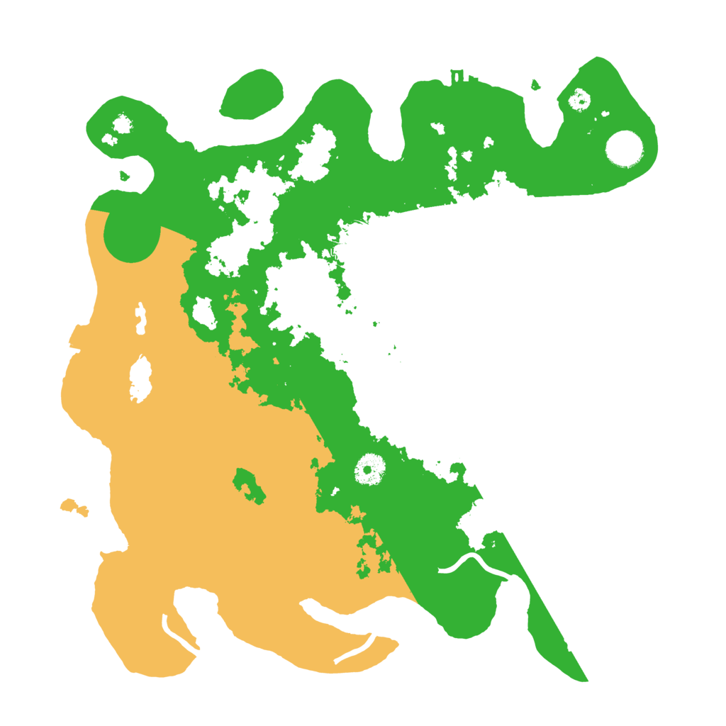 Biome Rust Map: Procedural Map, Size: 3500, Seed: 99756