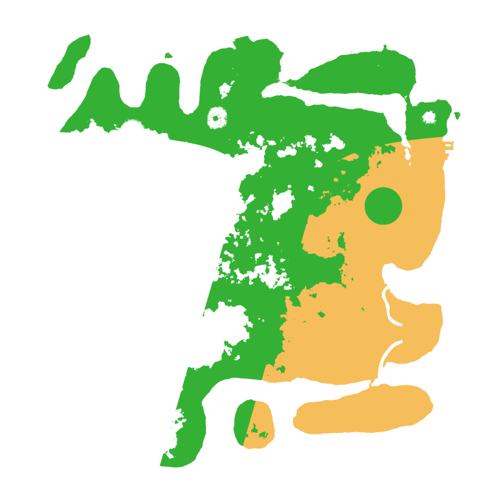 Biome Rust Map: Procedural Map, Size: 3500, Seed: 293189723