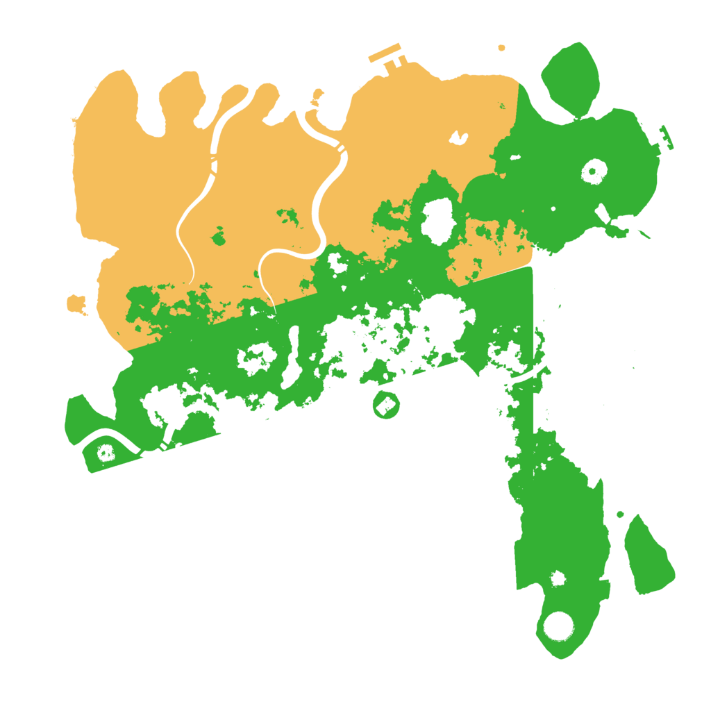Biome Rust Map: Procedural Map, Size: 4250, Seed: 5756