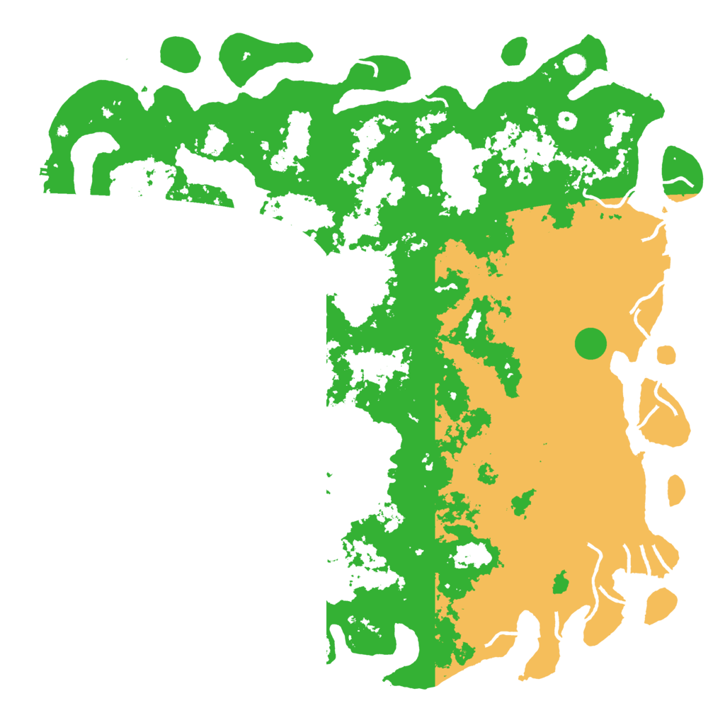 Biome Rust Map: Procedural Map, Size: 6000, Seed: 27589252