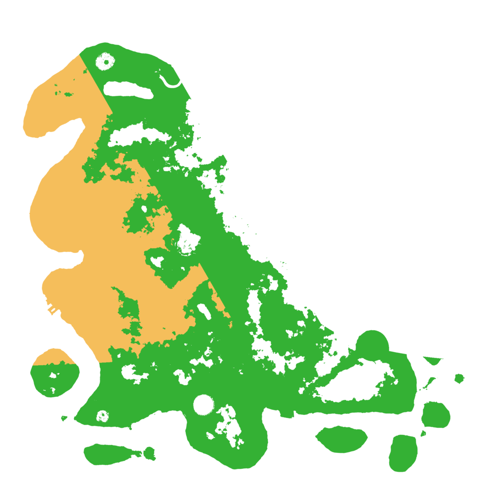 Biome Rust Map: Procedural Map, Size: 4250, Seed: 300716328