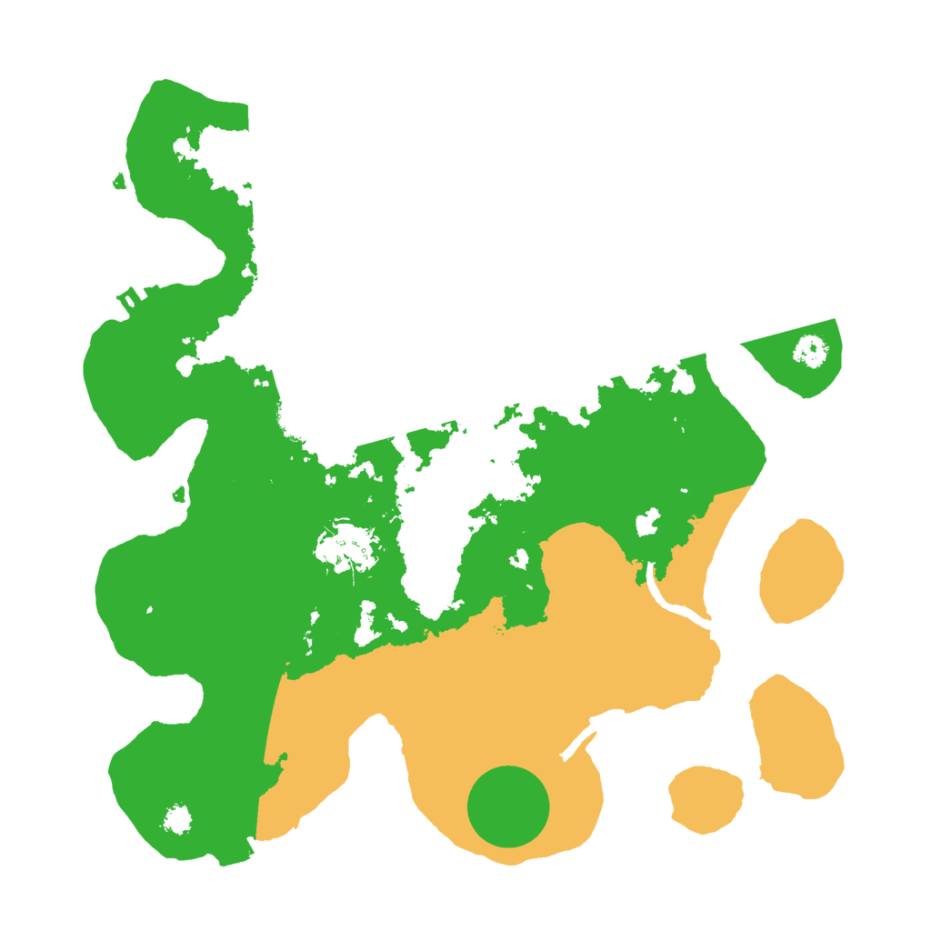Biome Rust Map: Procedural Map, Size: 3000, Seed: 505134886