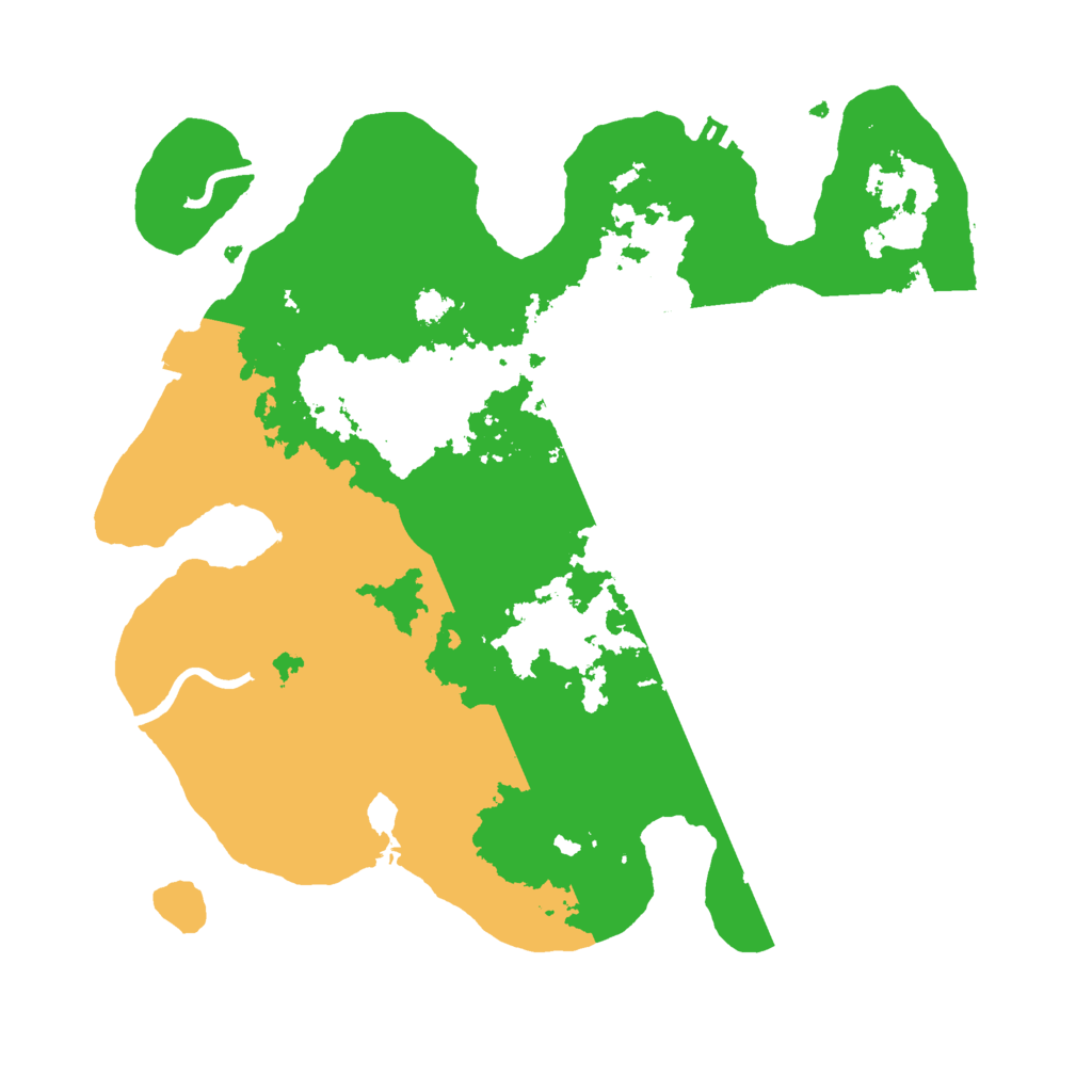 Biome Rust Map: Procedural Map, Size: 3000, Seed: 8094256