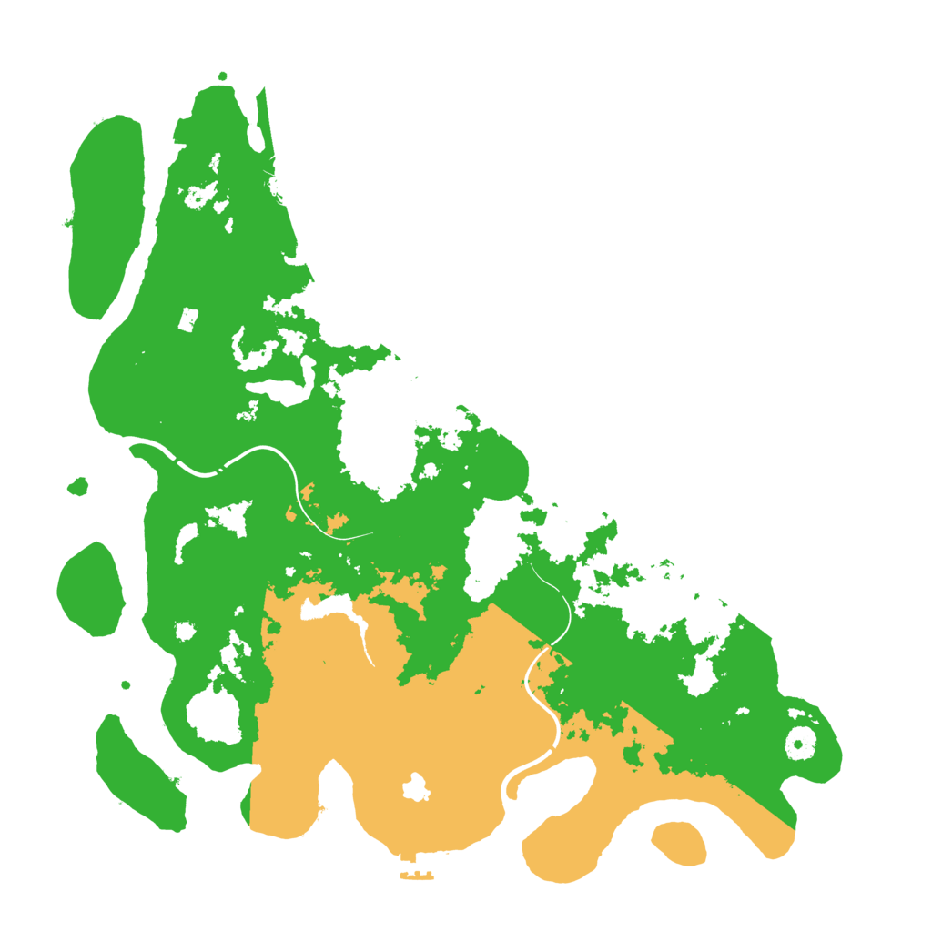 Biome Rust Map: Procedural Map, Size: 4250, Seed: 96872599