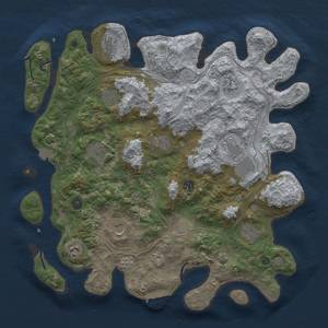 Thumbnail Rust Map: Procedural Map, Size: 4250, Seed: 96872599, 18 Monuments