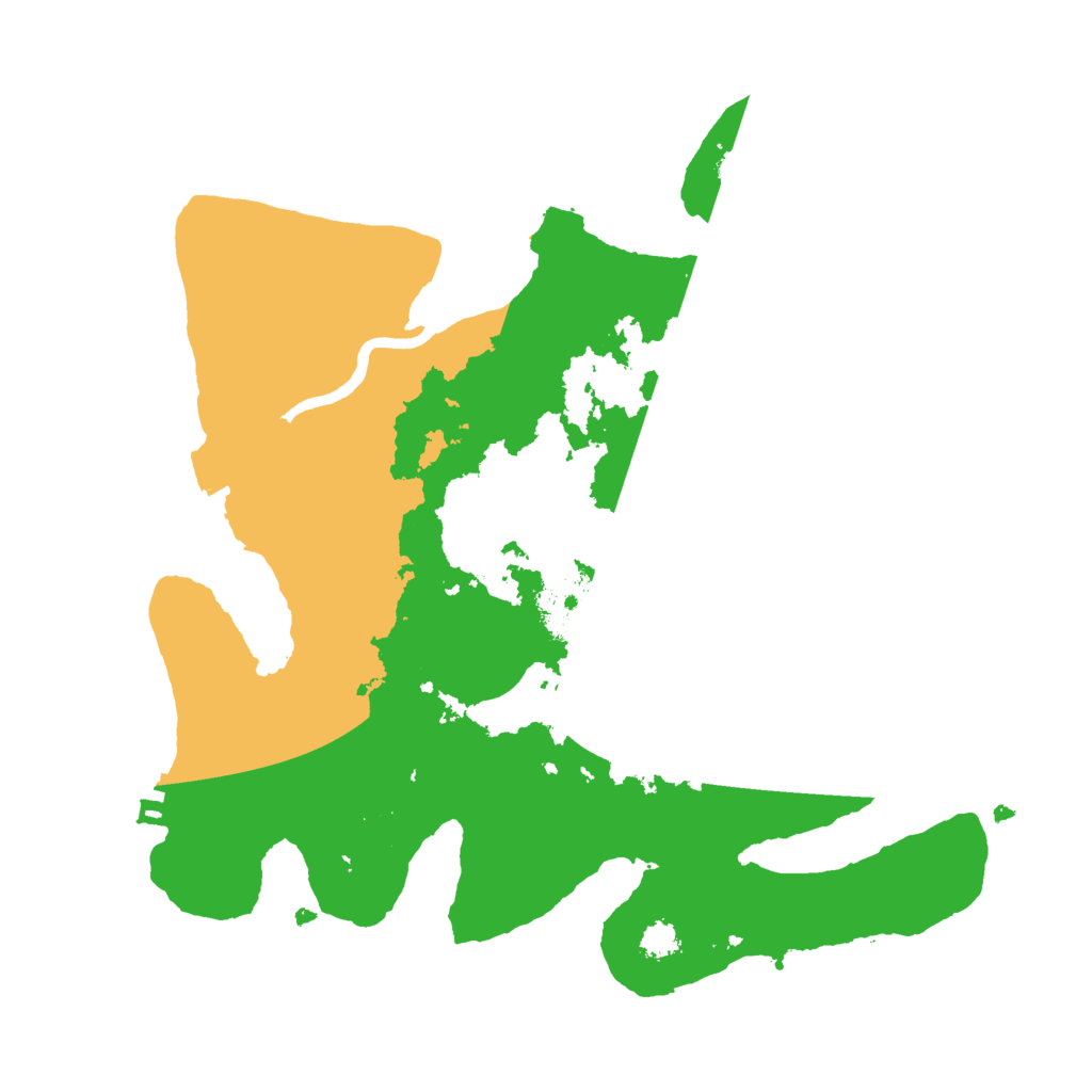 Biome Rust Map: Procedural Map, Size: 2700, Seed: 1095841117