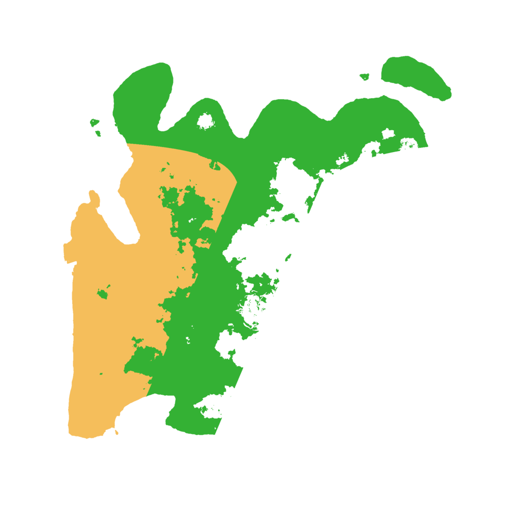 Biome Rust Map: Procedural Map, Size: 3000, Seed: 137483