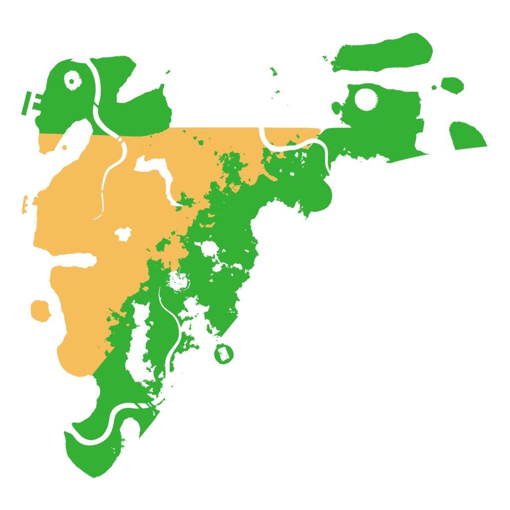 Biome Rust Map: Procedural Map, Size: 4250, Seed: 1717