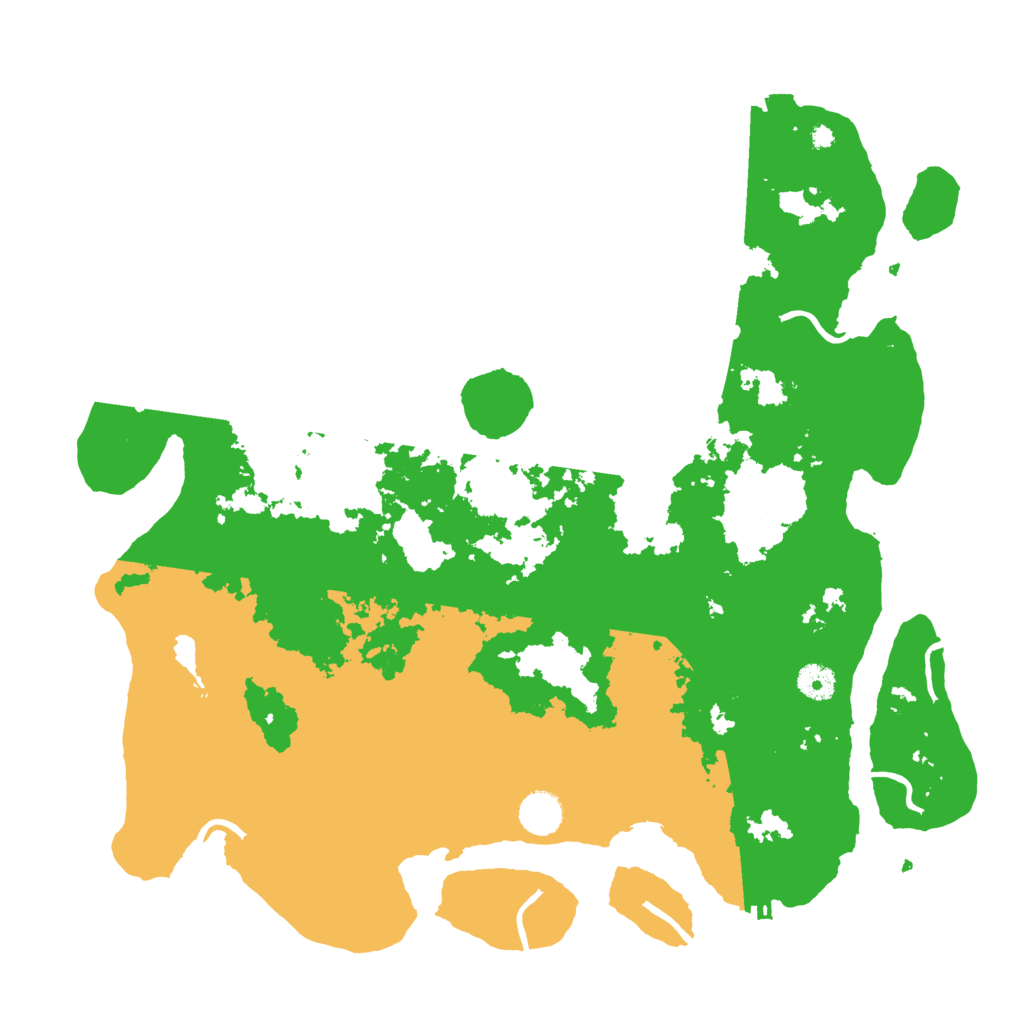 Biome Rust Map: Procedural Map, Size: 4150, Seed: 1764591233