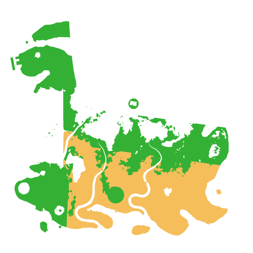 Biome Rust Map: Procedural Map, Size: 4000, Seed: 1538588882