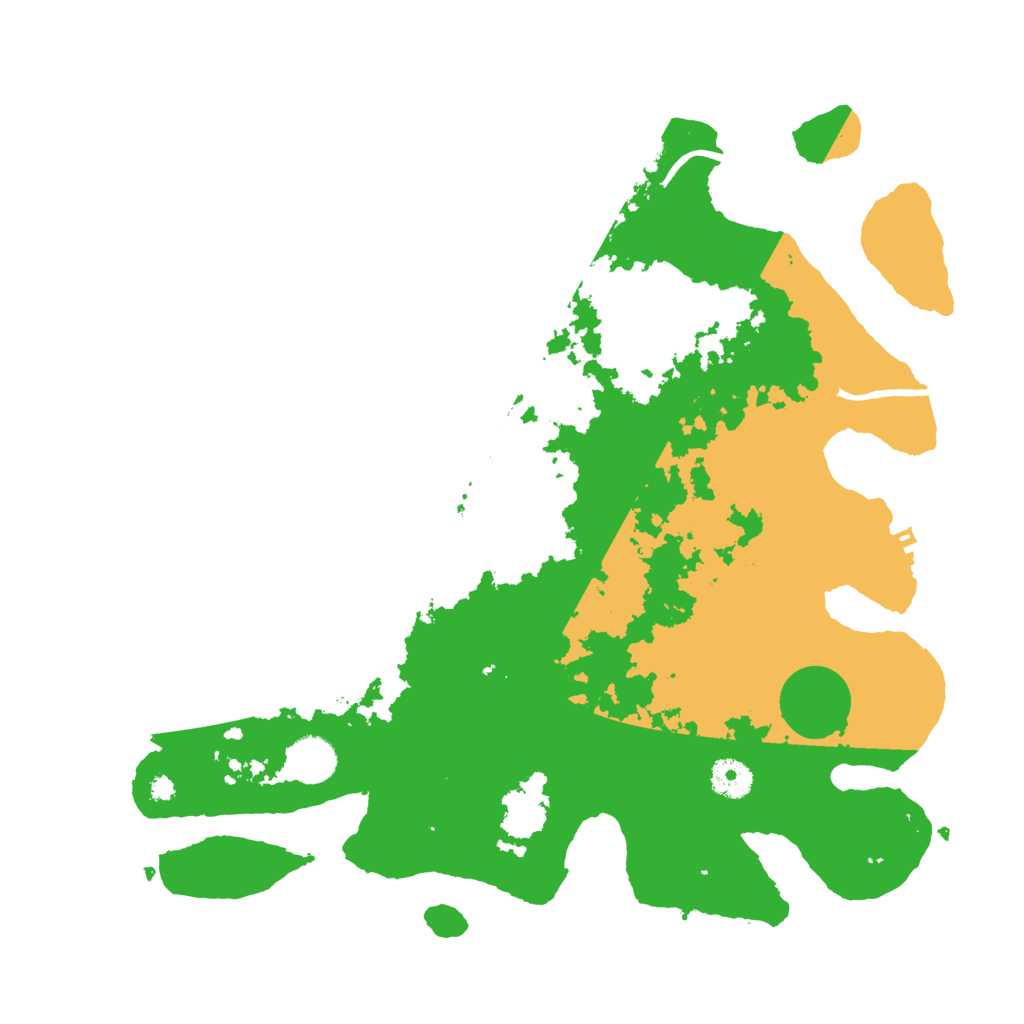 Biome Rust Map: Procedural Map, Size: 3800, Seed: 20240223