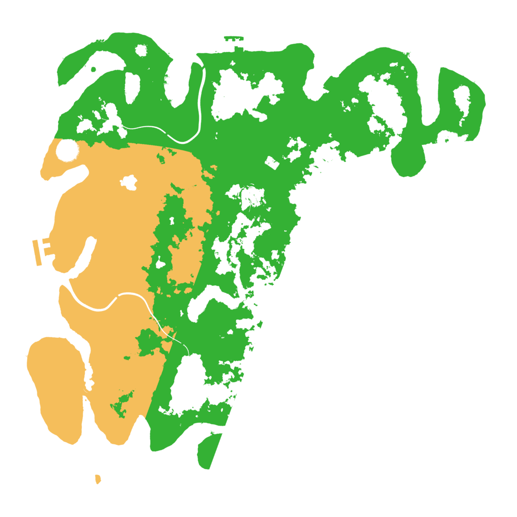 Biome Rust Map: Procedural Map, Size: 4050, Seed: 466856918