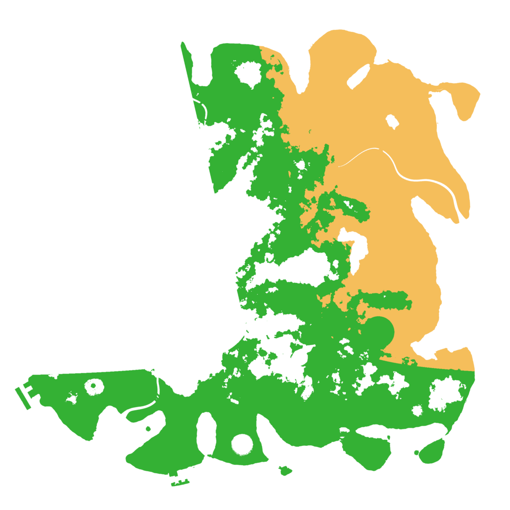 Biome Rust Map: Procedural Map, Size: 4250, Seed: 15423