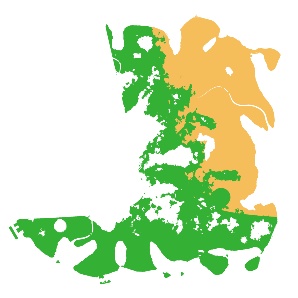 Biome Rust Map: Procedural Map, Size: 4250, Seed: 15423