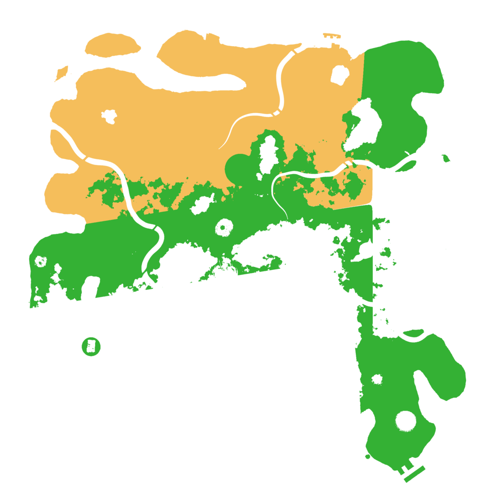 Biome Rust Map: Procedural Map, Size: 4250, Seed: 1145142554