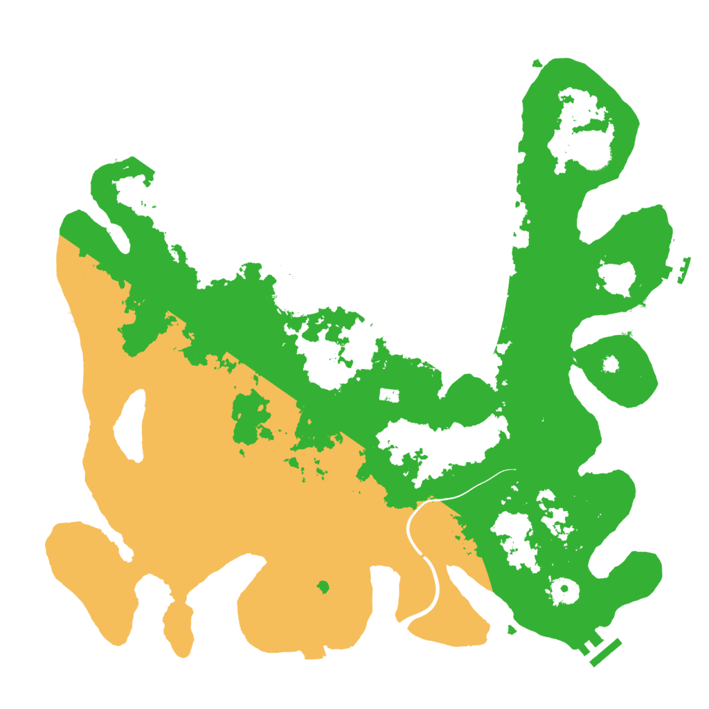 Biome Rust Map: Procedural Map, Size: 3850, Seed: 21728637