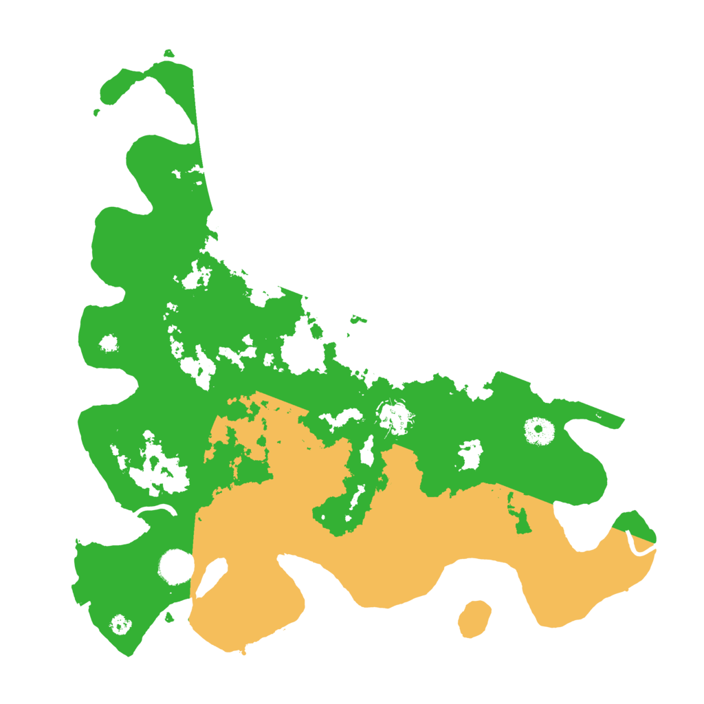 Biome Rust Map: Procedural Map, Size: 3600, Seed: 74440019