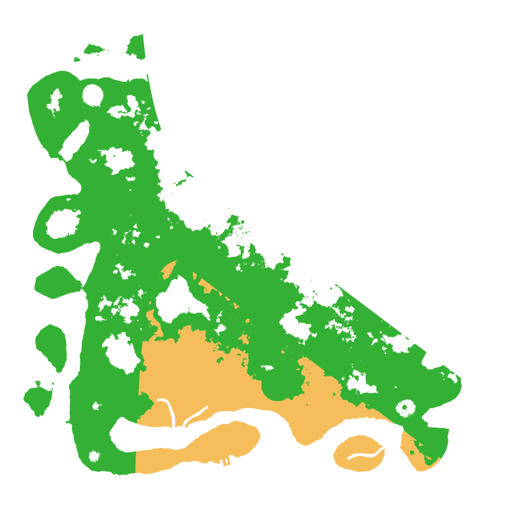 Biome Rust Map: Procedural Map, Size: 4250, Seed: 9541125