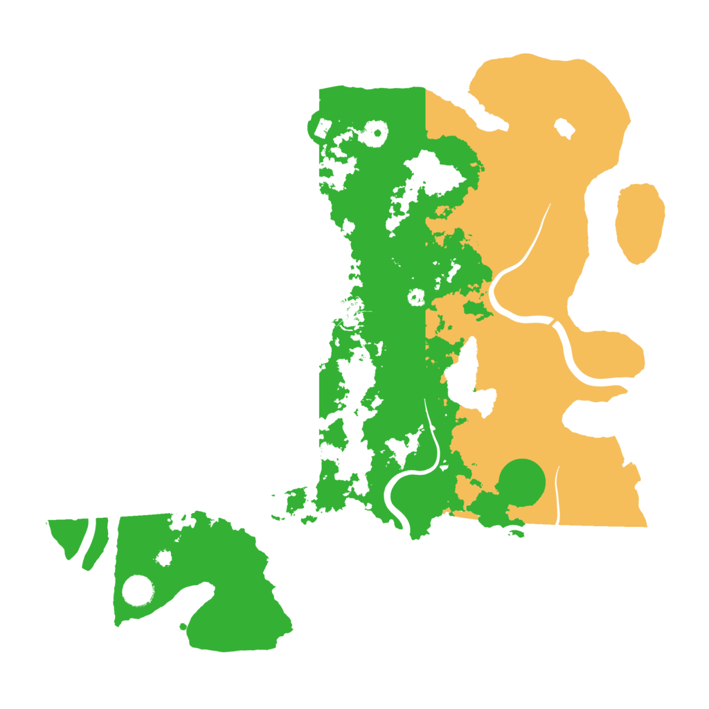 Biome Rust Map: Procedural Map, Size: 4000, Seed: 652830967