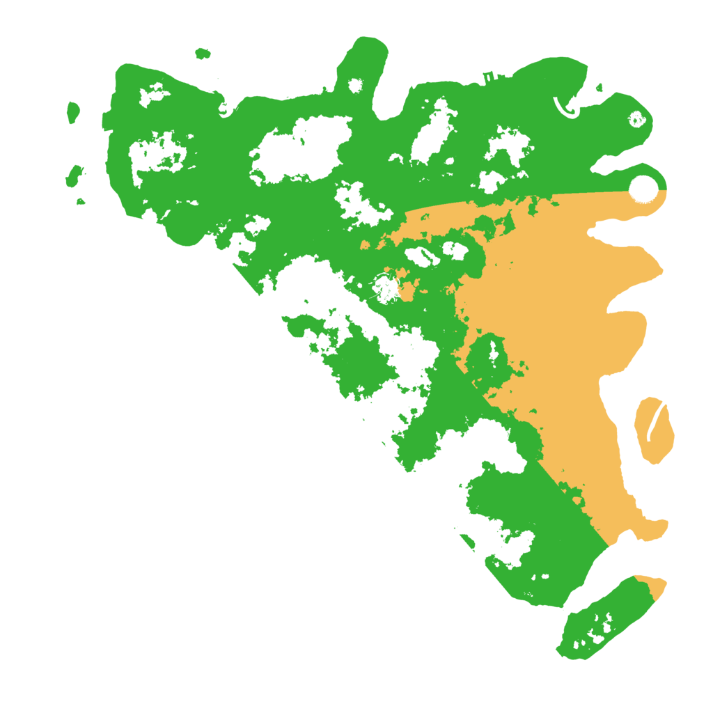 Biome Rust Map: Procedural Map, Size: 4500, Seed: 2044136589