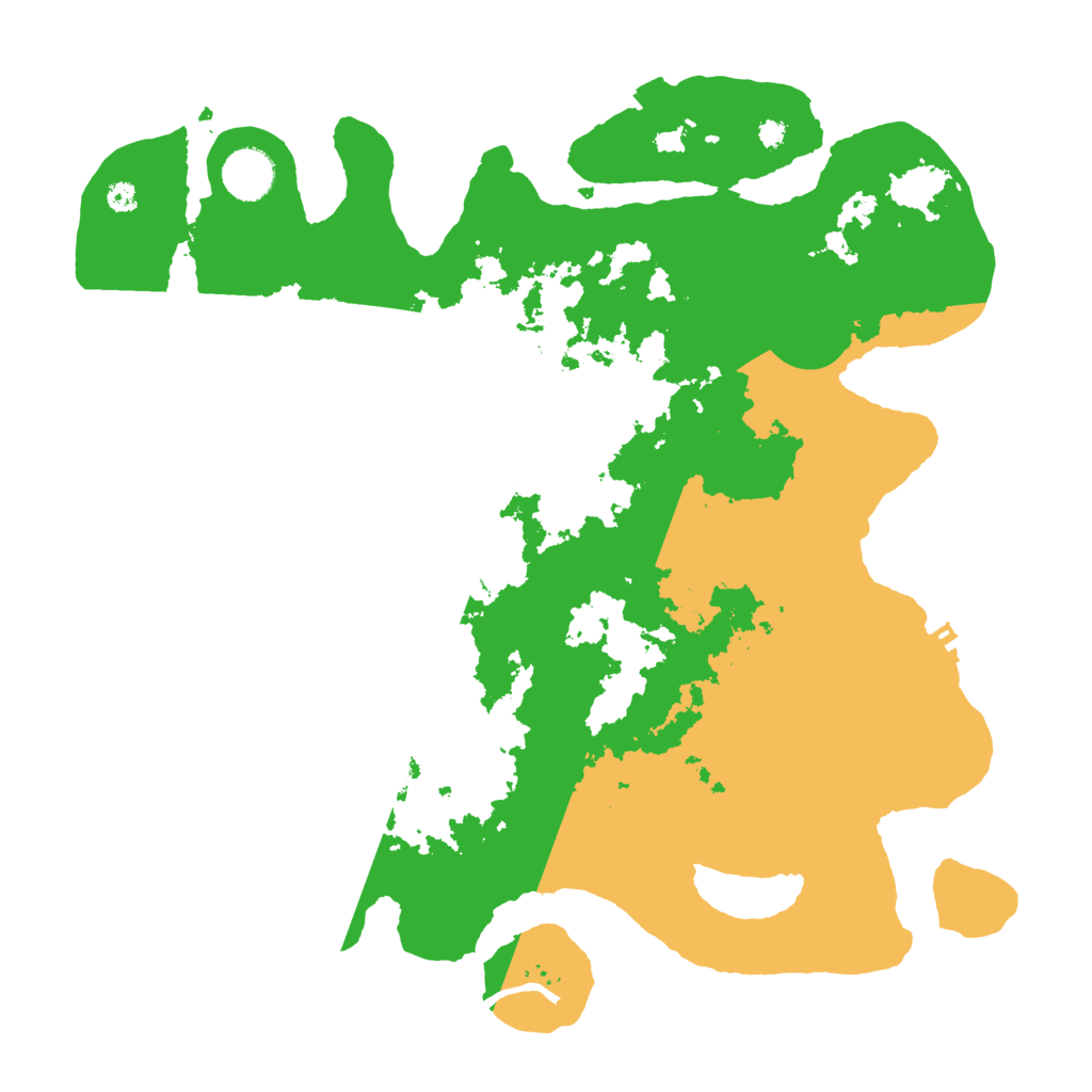 Biome Rust Map: Procedural Map, Size: 3700, Seed: 1221749014