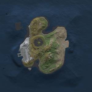 Thumbnail Rust Map: Procedural Map, Size: 1500, Seed: 1735043375, 4 Monuments